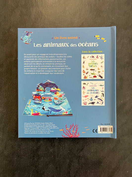 Livre animé - les animaux des océans
