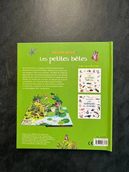 Livre animé - les petites bêtes