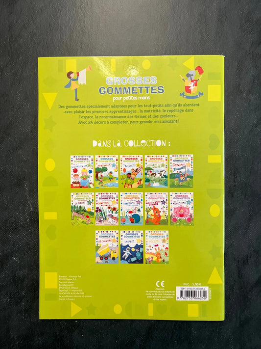 Livre de gommettes - les chevaliers