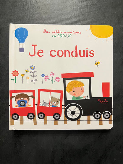 Livre en relief - je conduis