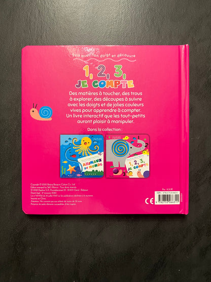 Livre à volets - 1,2,3 je compte