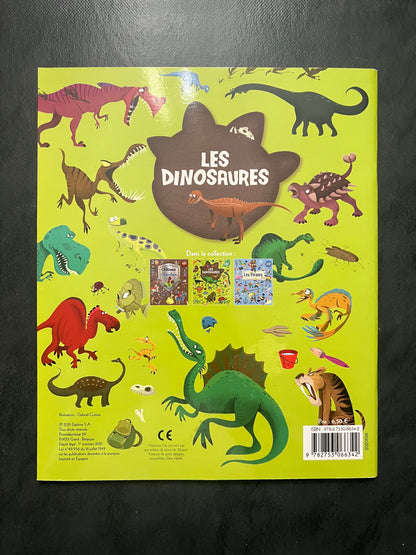 Livre autocollants - les dinosaures