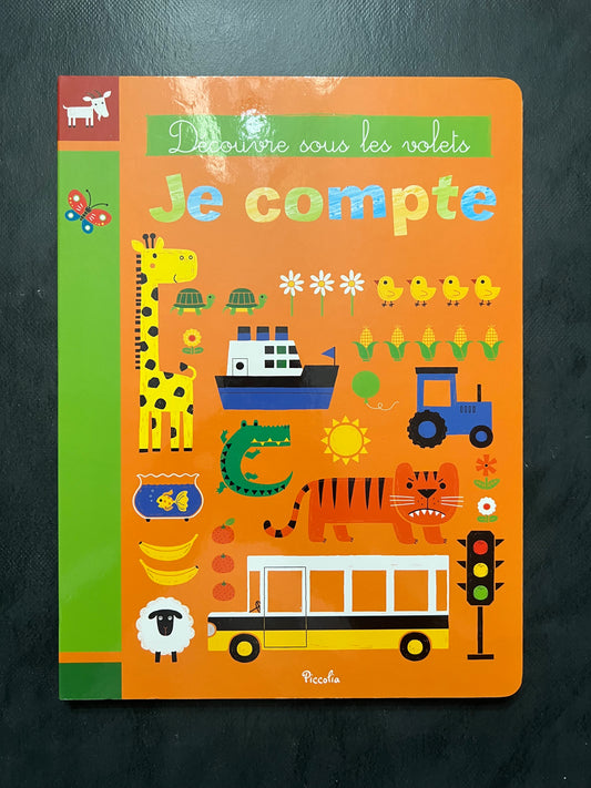 Livre cartonné - je compte