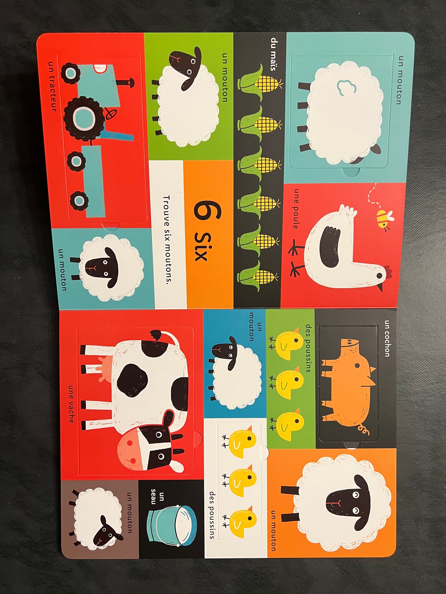 Livre cartonné - je compte