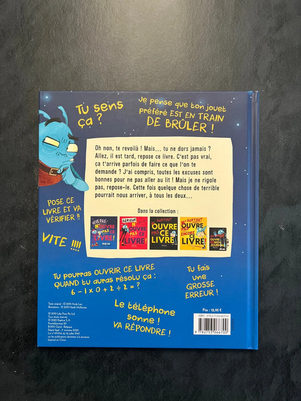 Rêve pas ! N’ouvre pas ce livre !