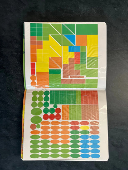 Livre de gommettes - les tracteurs