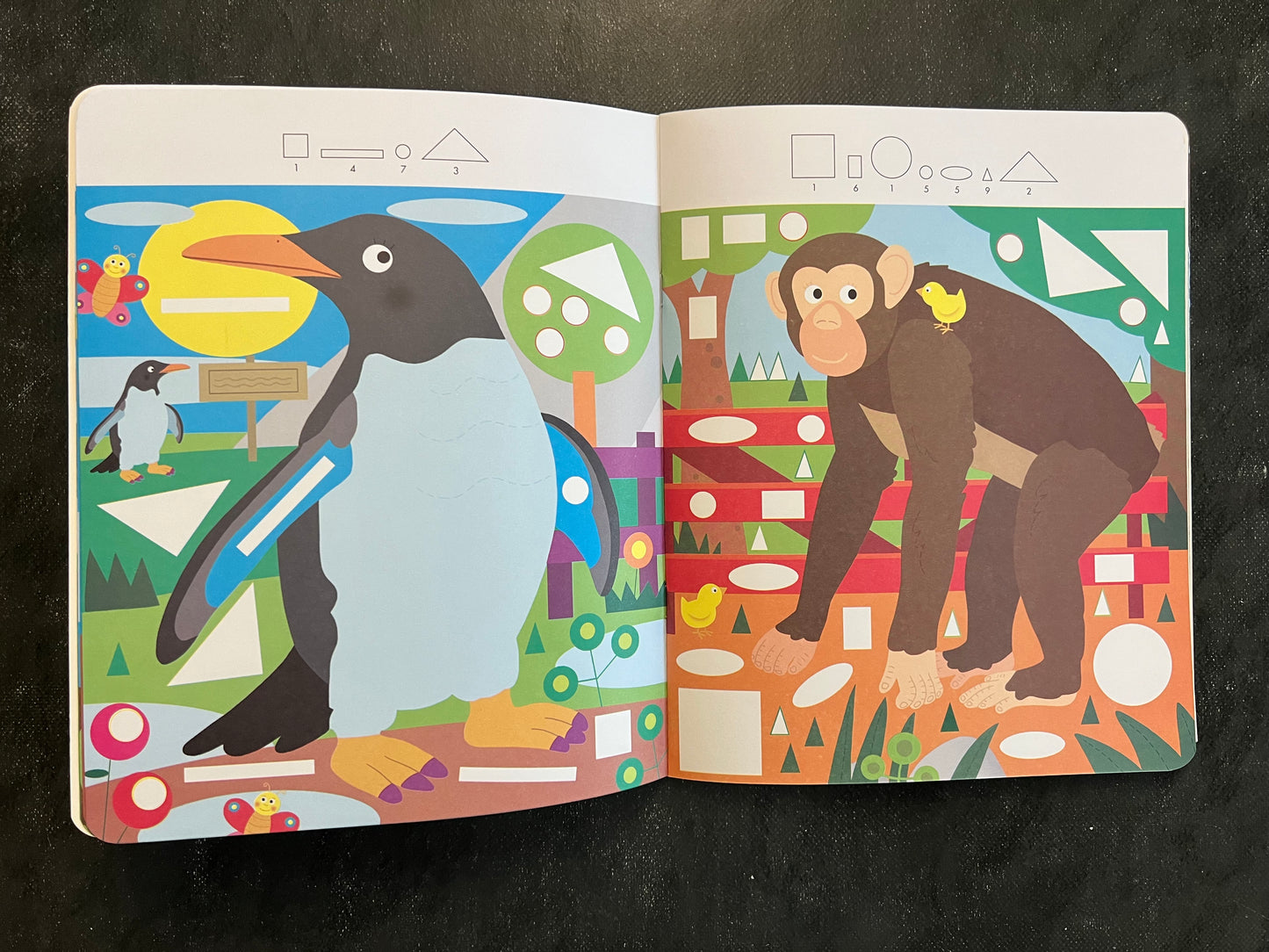 Mon atelier de gommettes - le zoo | Dès 3 ans