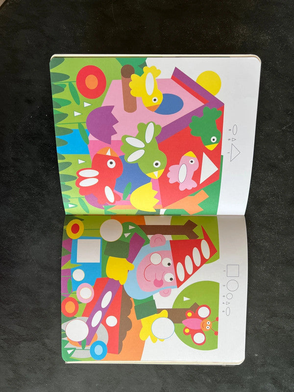 Mon atelier de gommettes - le jardin