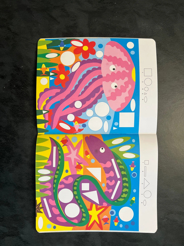 Mon atelier de gommettes - la mer