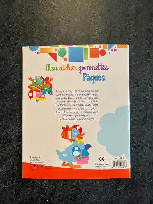 Mon atelier de gommettes - Pâques