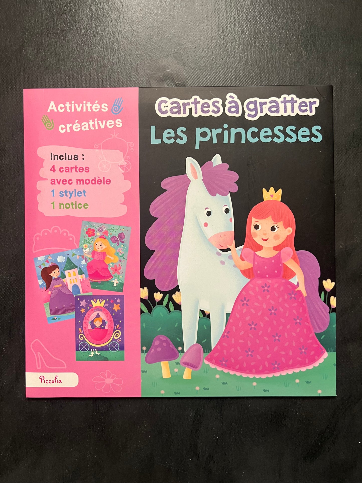 Cartes à gratter - les princesses
