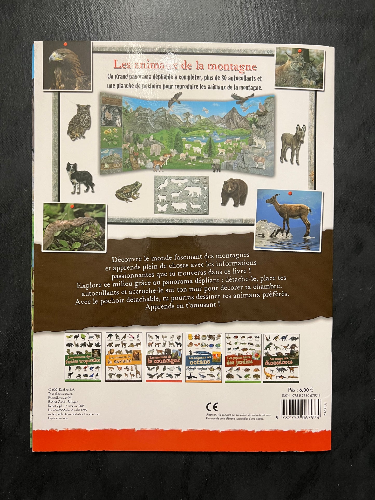 Livre d’activités - les animaux de la montagne