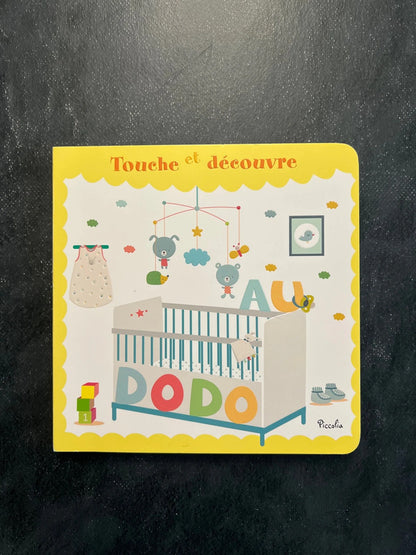 Touche et découvre - au dodo