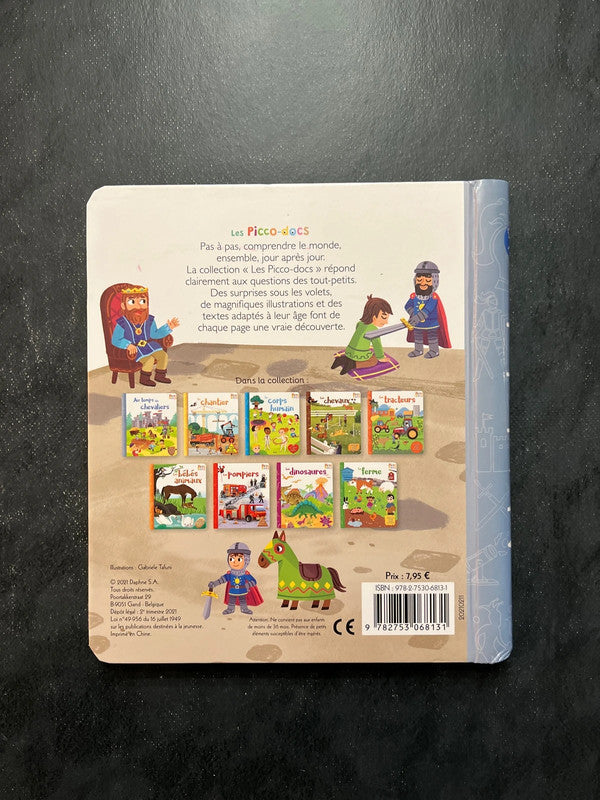 Livre à volets - au temps des chevaliers