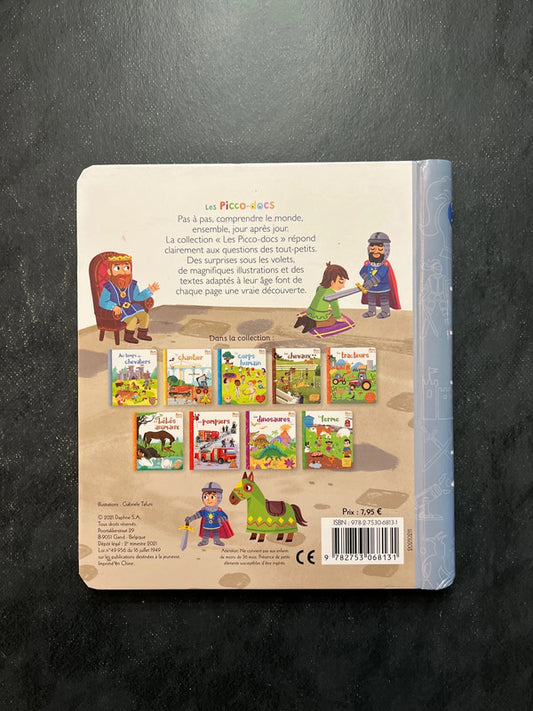 Livre à volets - au temps des chevaliers