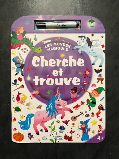 Cherche et trouve - les mondes magiques