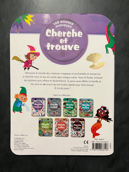 Cherche et trouve - les mondes magiques