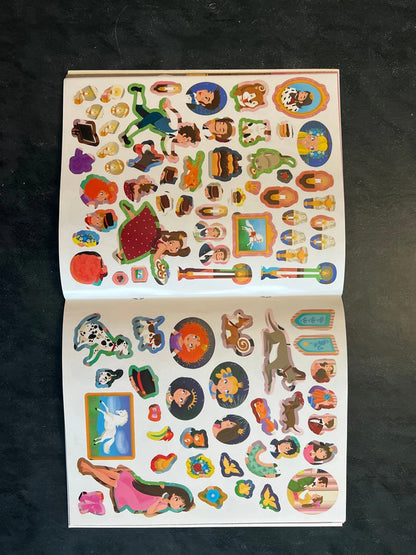 Livre autocollants - les princesses