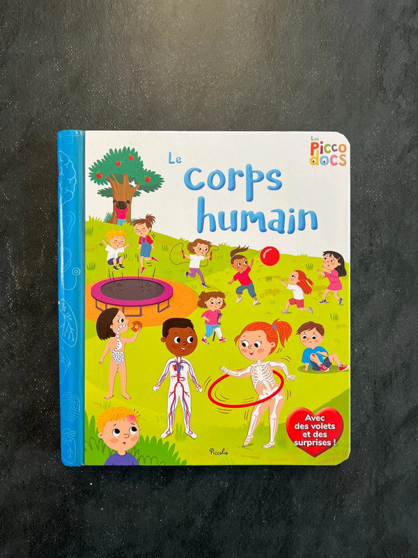 Livre à volets - le corps humain