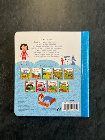 Livre à volets - le corps humain