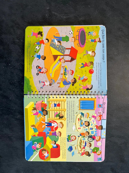 Livre à volets - le corps humain