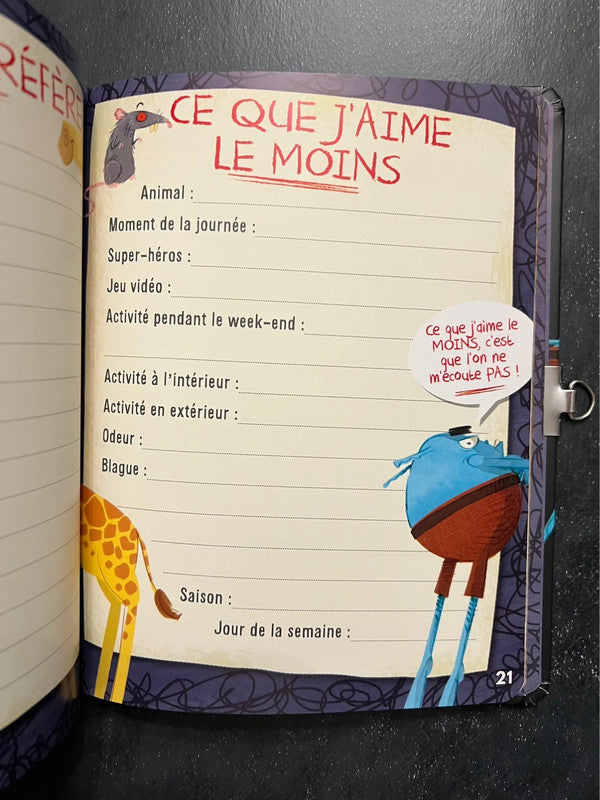 Surtout n’ouvre pas mon journal