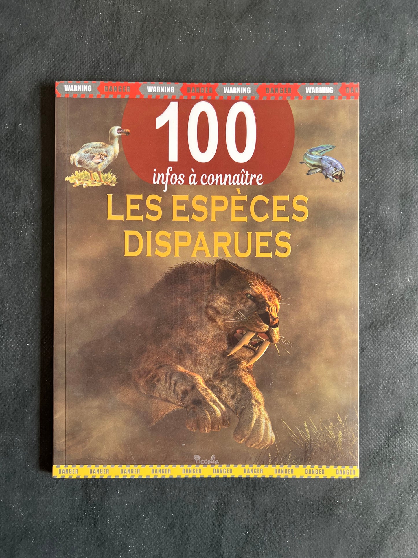 100 infos à connaître - les espèces disparues