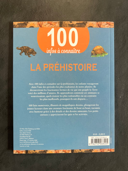 100 infos à connaître - la préhistoire