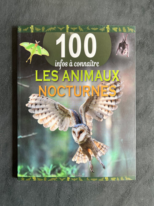 100 infos à connaître - les animaux nocturnes