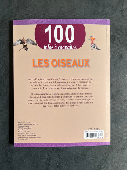 100 infos à connaître - les oiseaux