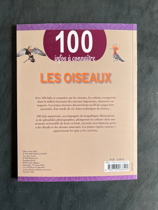 100 infos à connaître - les oiseaux