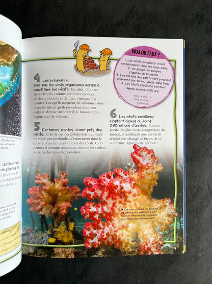 100 infos à connaître - les récifs coralliens