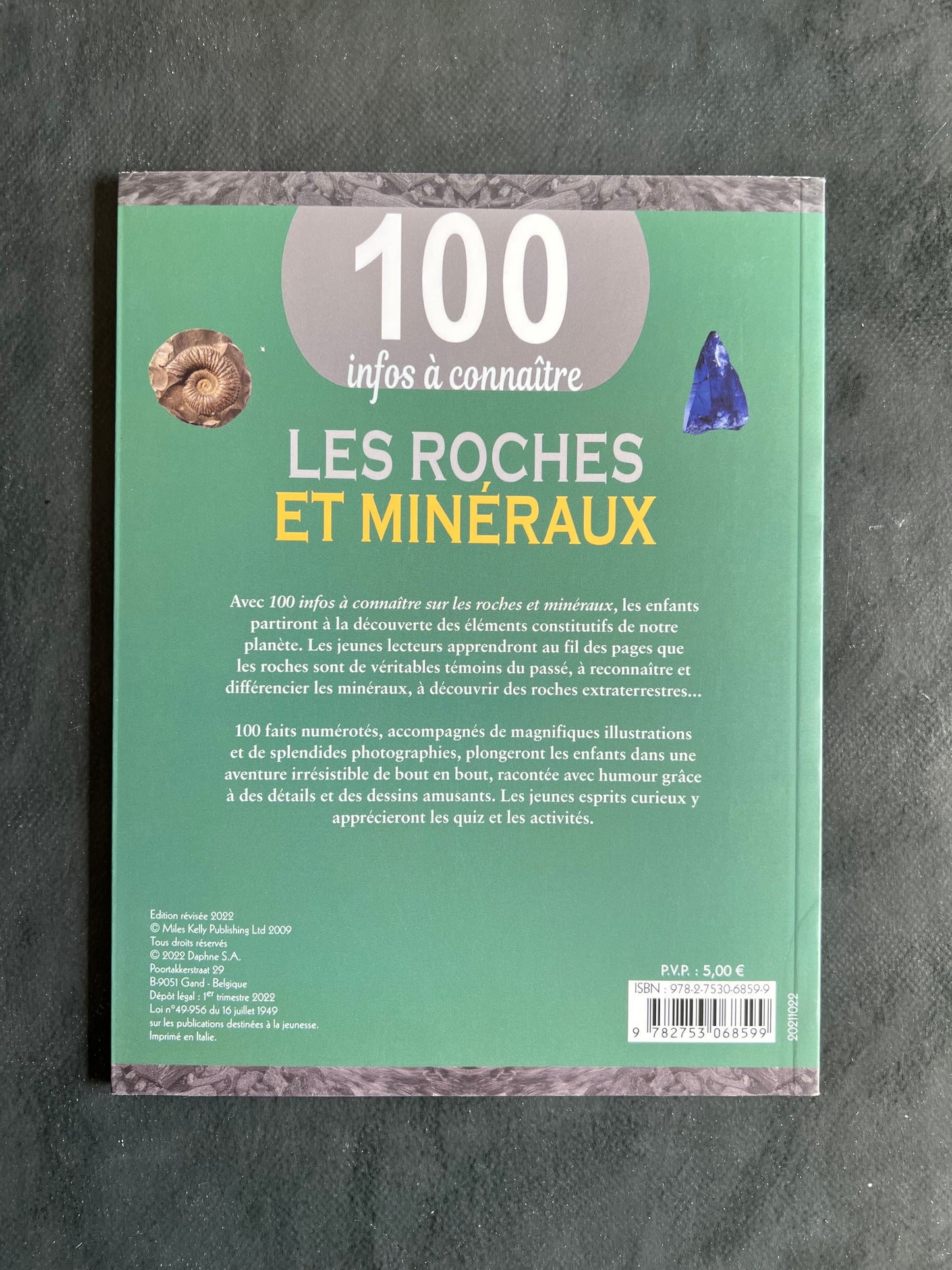 100 infos à connaître - les roches et minéraux