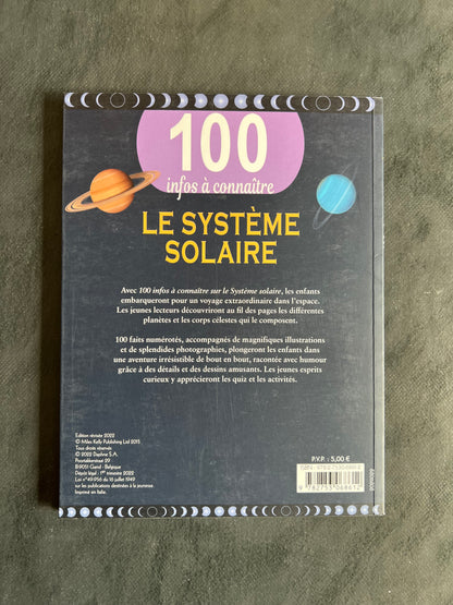 100 infos à connaître - le système solaire
