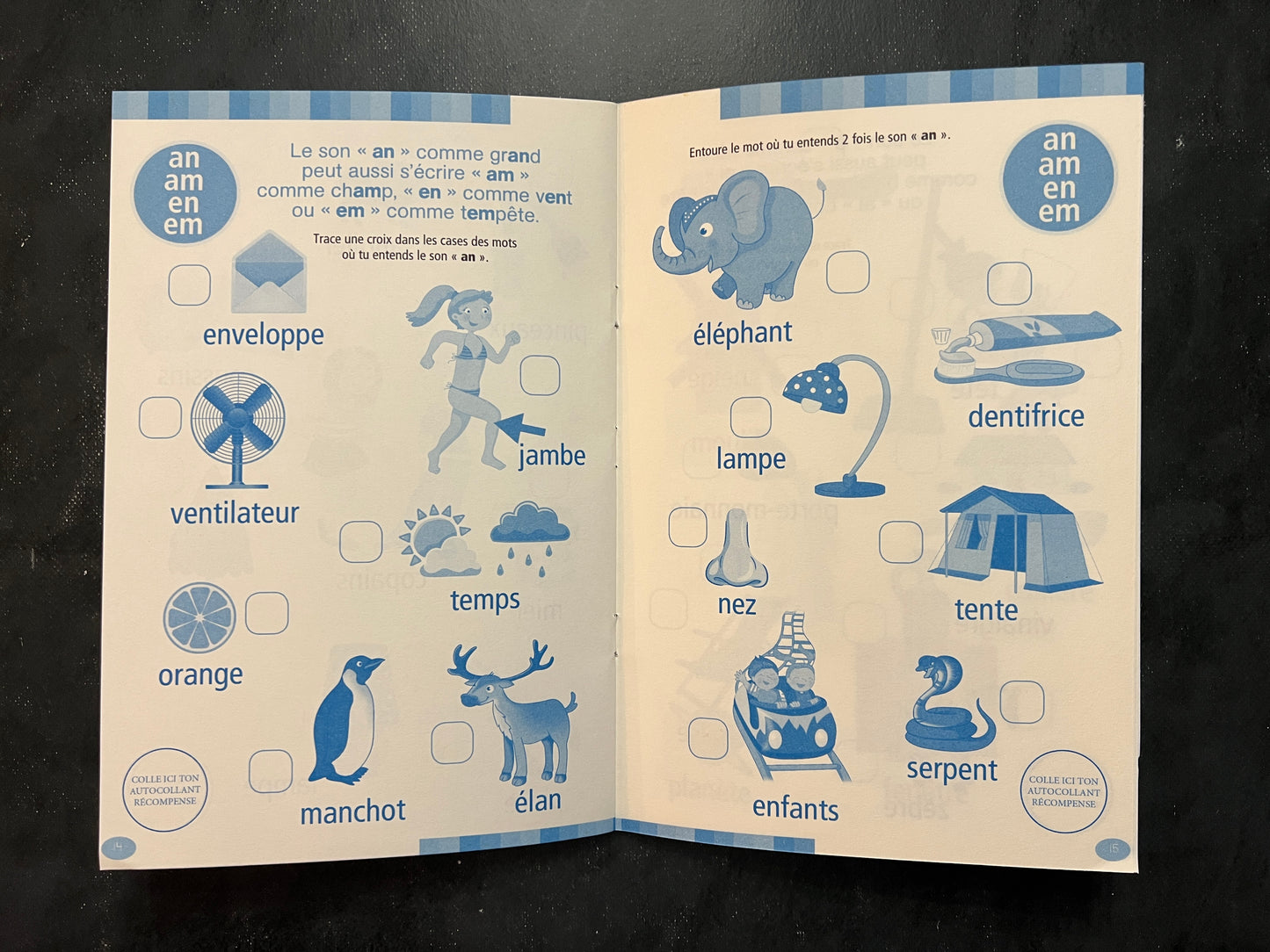 Apprenons ensemble - les lettres et les sons