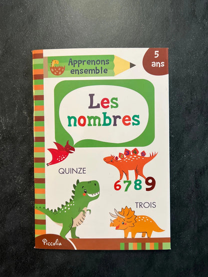 Apprenons ensemble - les nombres