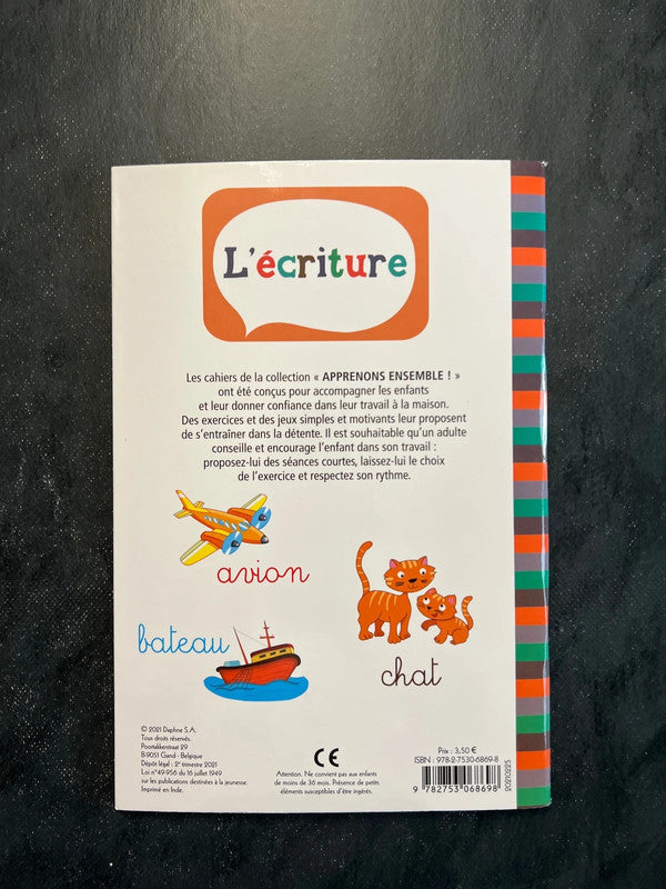 Apprenons ensemble - l’écriture