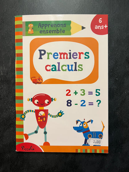 Apprenons ensemble - Premiers calculs