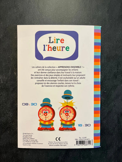 Apprenons ensemble - lire l’heure