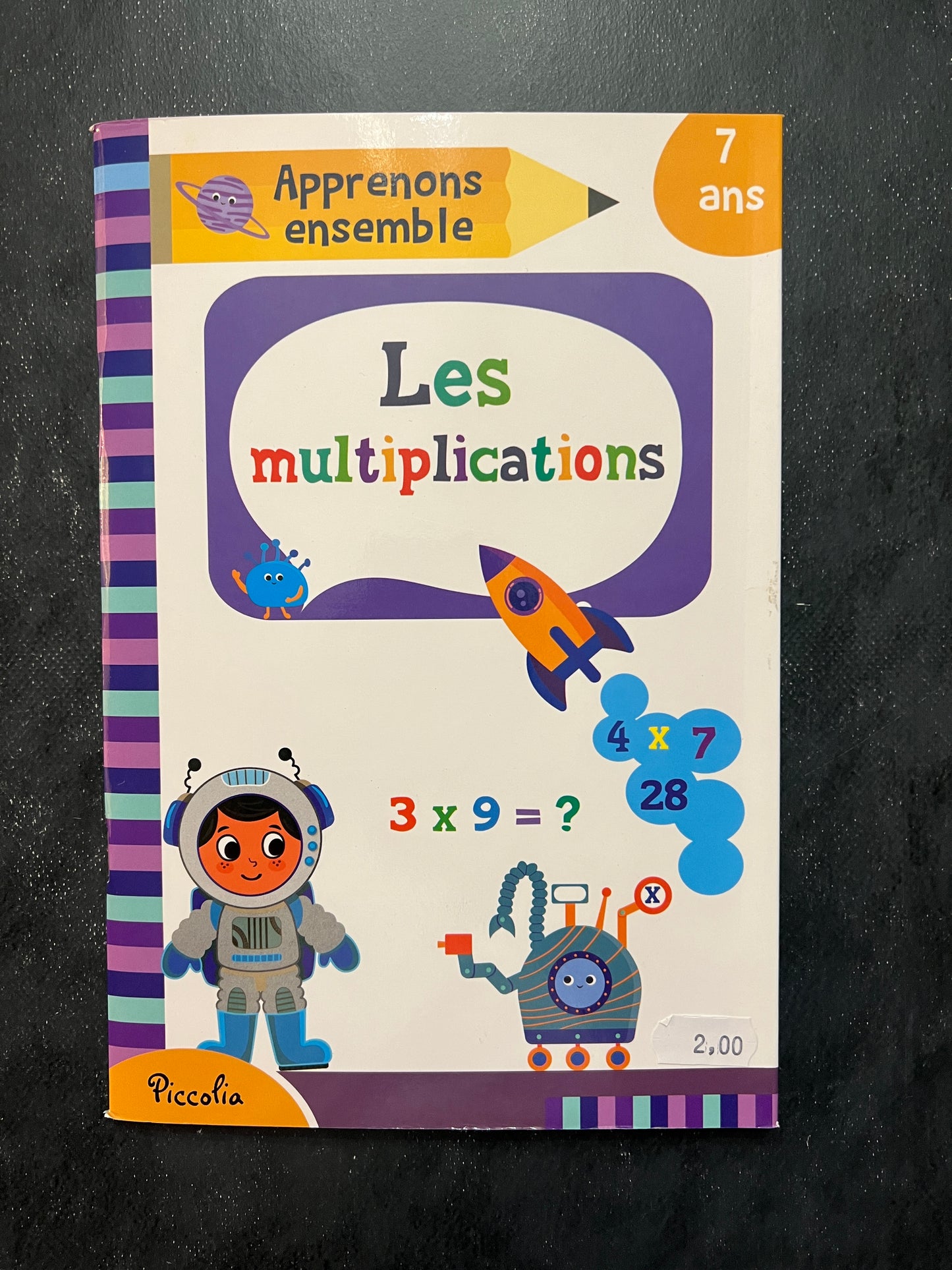 Apprenons ensemble - les multiplications