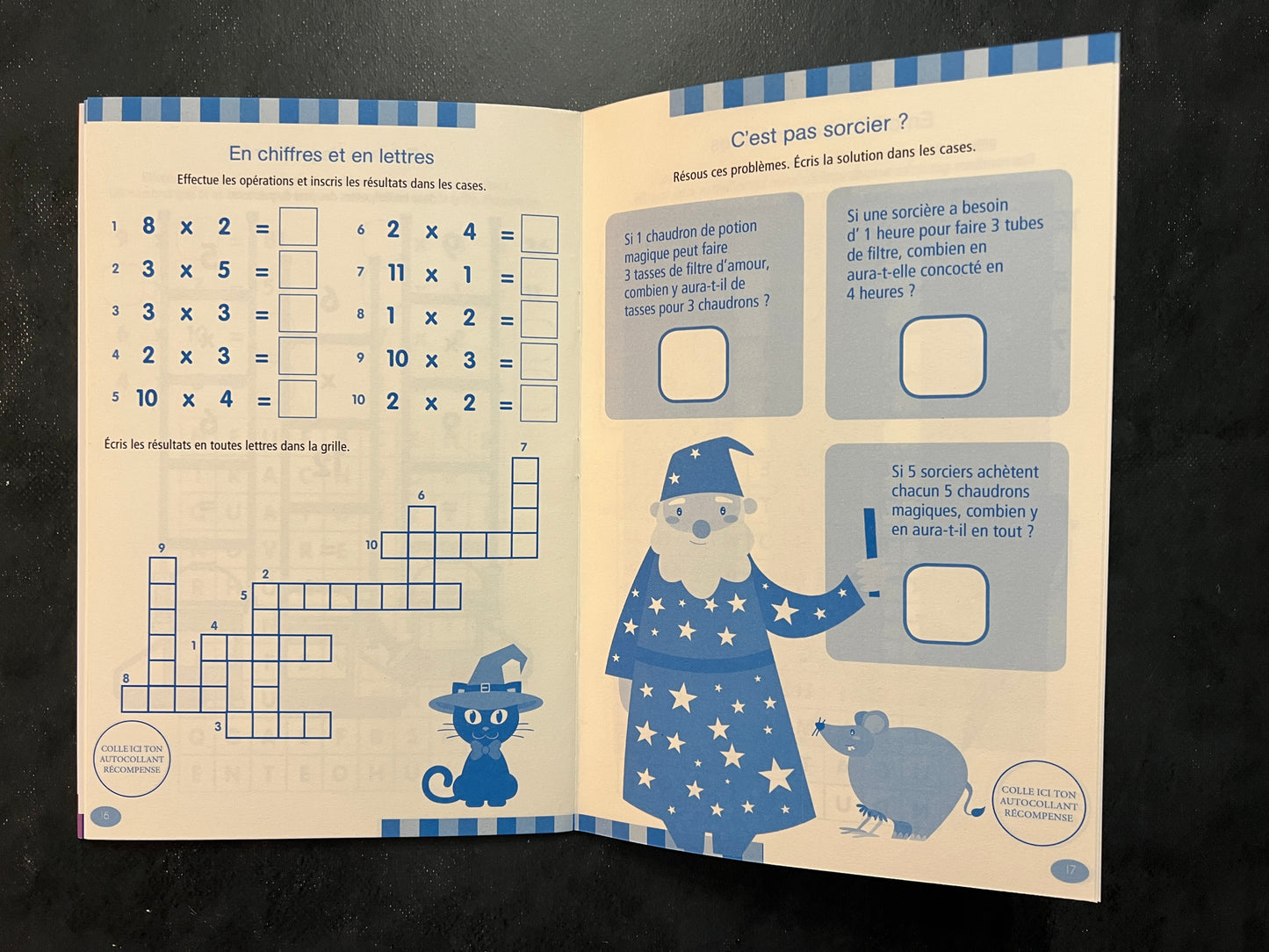 Apprenons ensemble - les multiplications