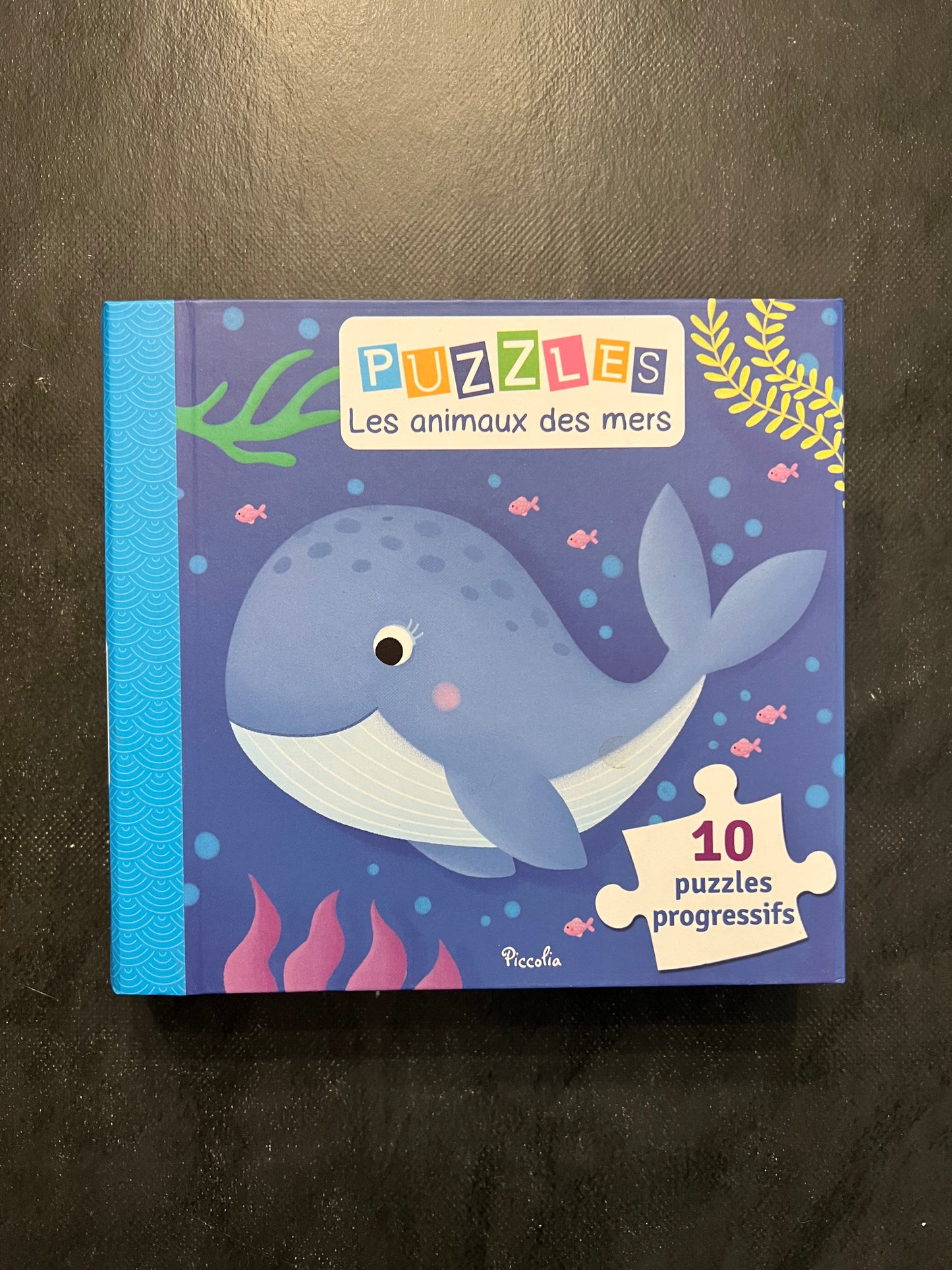 Puzzles progressifs - les animaux des mers