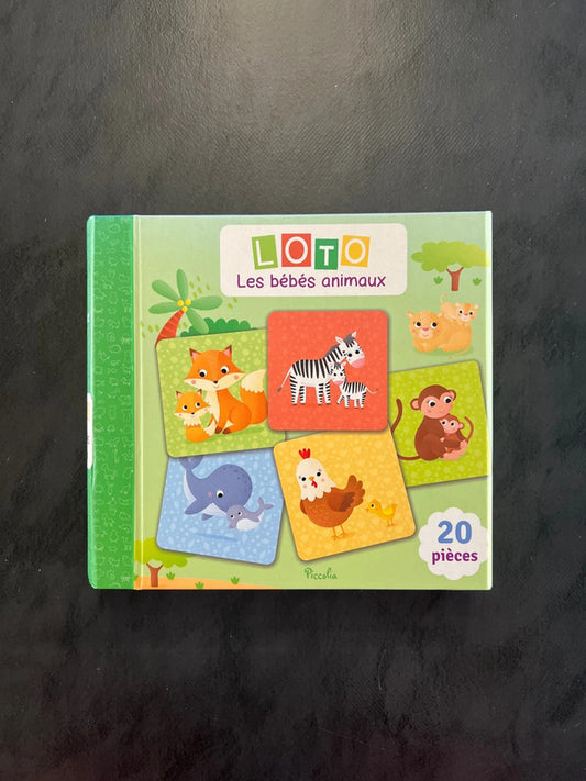 Loto - les bébés animaux