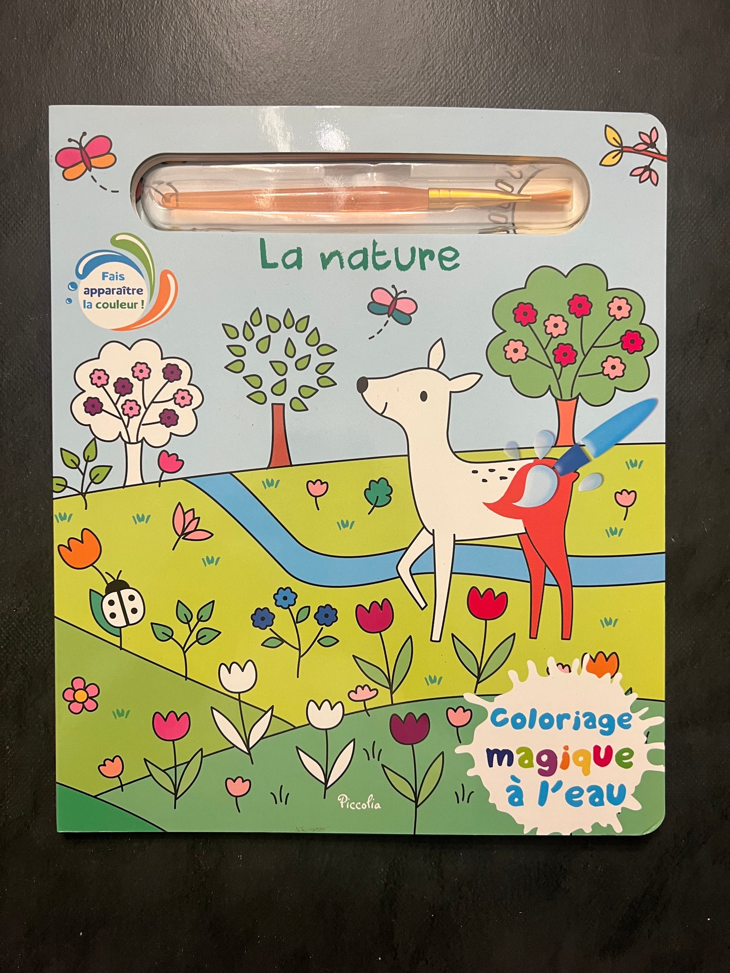 Coloriage magique à l'eau - la nature