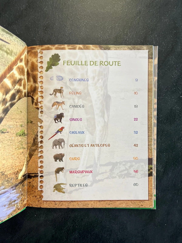 Mon carnet de balade - le parc animalier