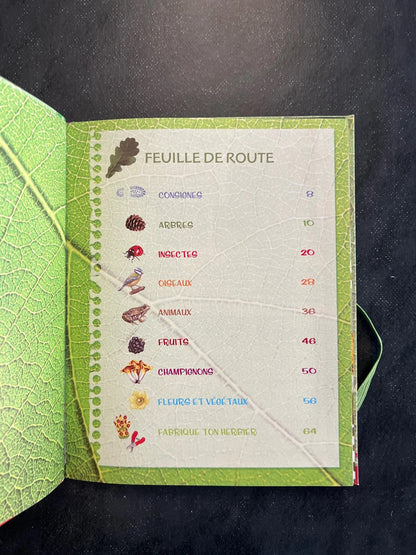 Mon carnet de balade - la forêt