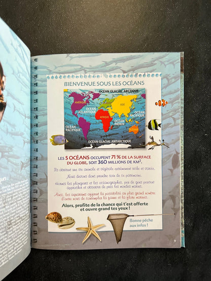 Mon carnet de balade - l’aquarium