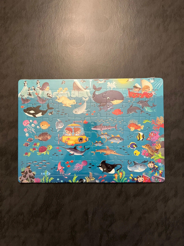 Puzzle - les animaux des océans