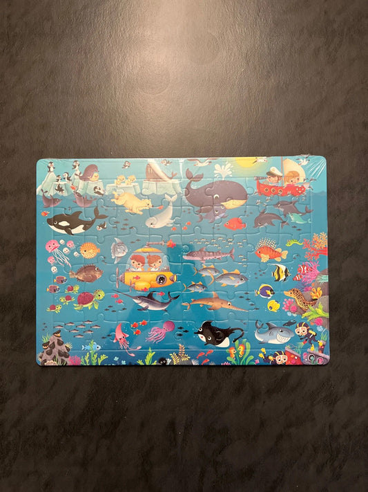 Puzzle - les animaux des océans