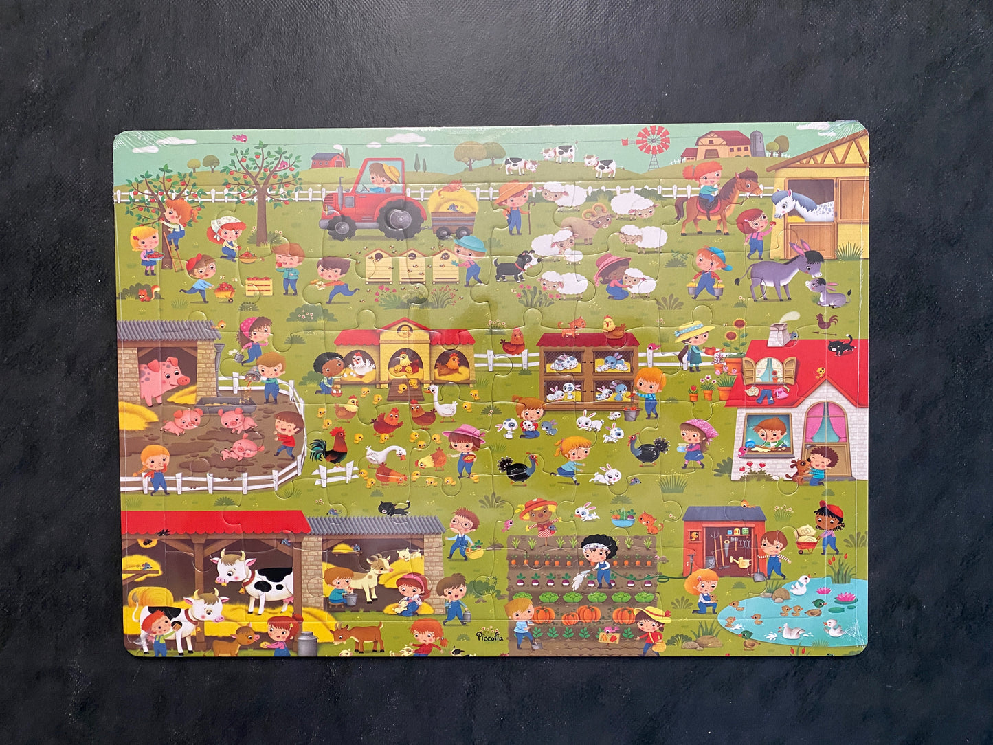 Puzzle - les animaux de la ferme